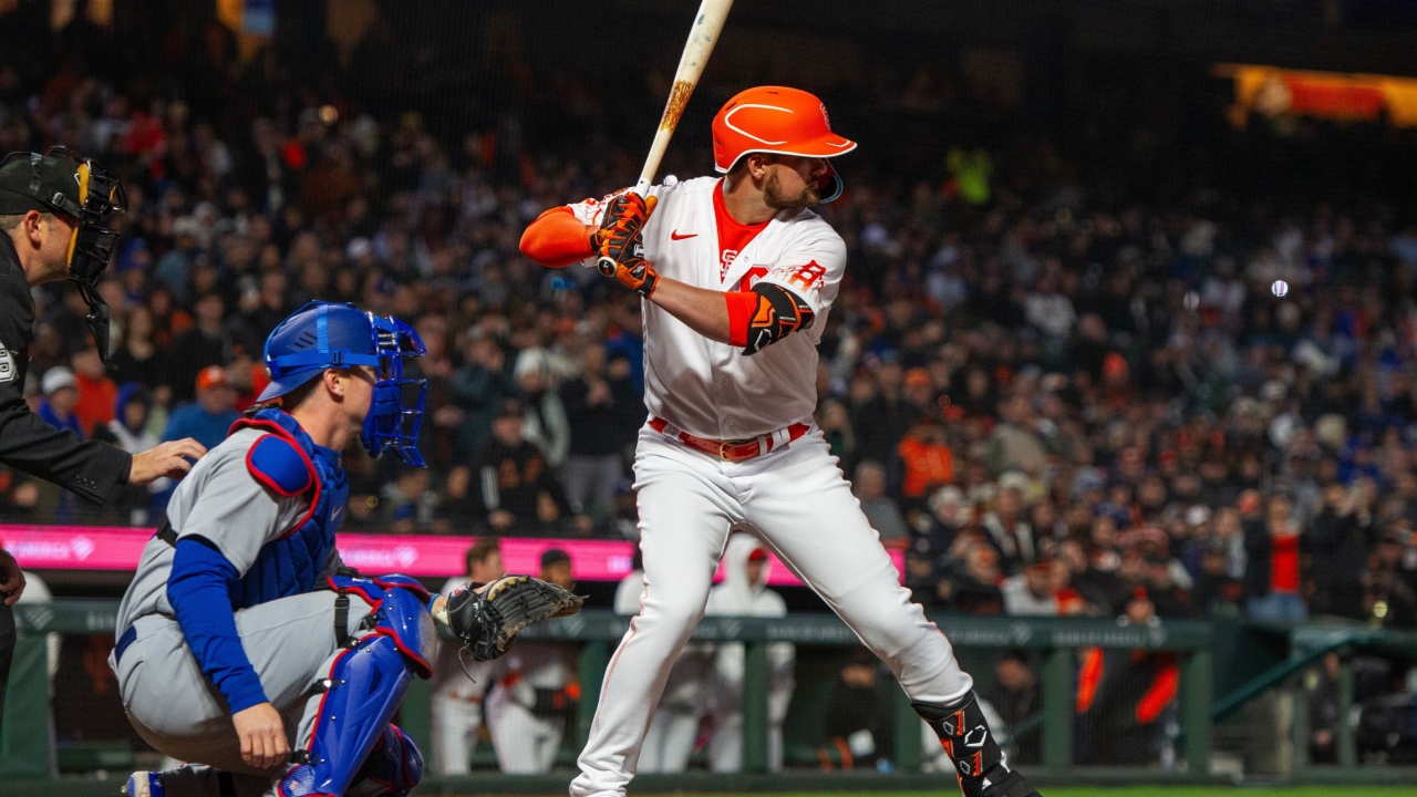 San Francisco Giants against the Los Angeles Dodgers at Oracle Park.