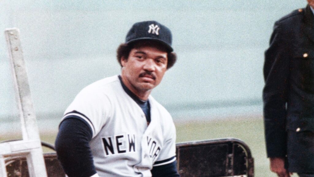 Shutterstock Reggie Jackson Arthur DAmario III MLB 2417053431 - Gameday Chatter Reggie Jackson at a baseball game.
