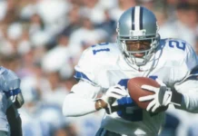 Deion Sanders of the Dallas Cowboys