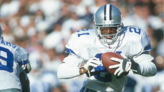 Deion Sanders of the Dallas Cowboys