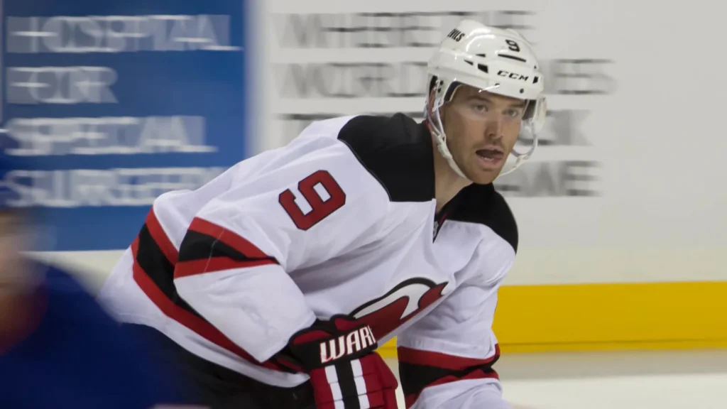 Martin Havlat of New Jersey Devils, NHL, hockey - Gameday Chatter Devils' Havlat at an NHL game.