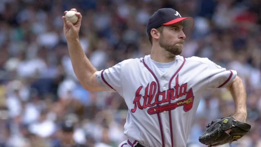 John Smoltz of Atlanta Braves pitcher. 