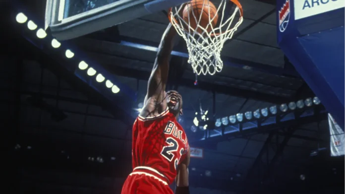 Michael Jordan hall of fame player from the Chicago Bulls Michael Jordan hall of fame player from the Chicago Bulls