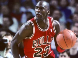 Michael Jordan hall of fame player from the Chicago Bulls