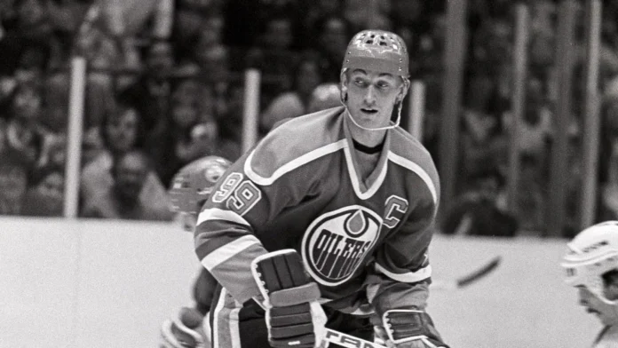 wayne gretzky of former oilers Wayne Gretzky of former Oilers.