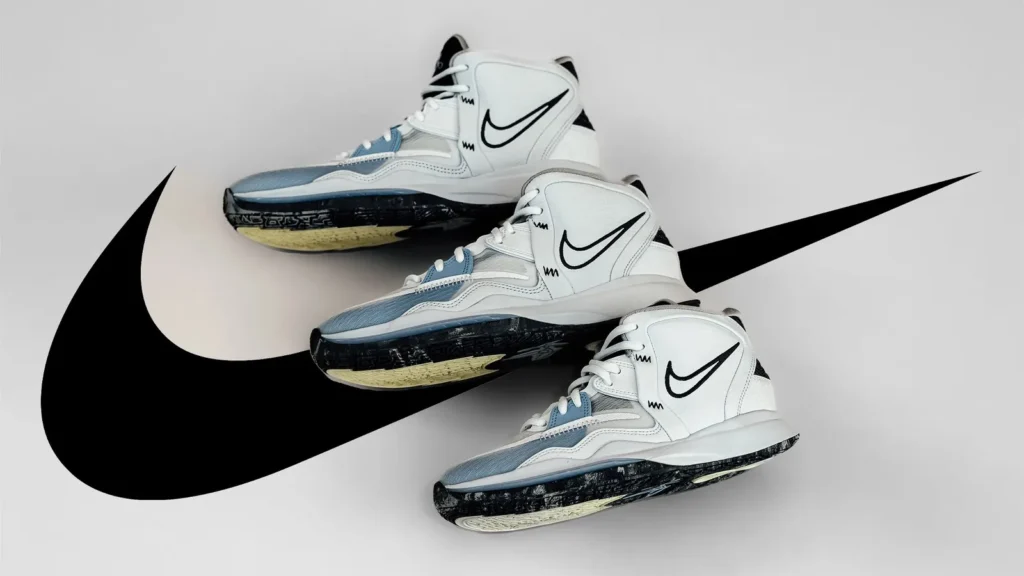 A top view shot of a limited edition Nike shoe