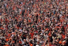 Why MLB Opening Day Still Feels Like a National Holiday fan cheer in celebration of on field action