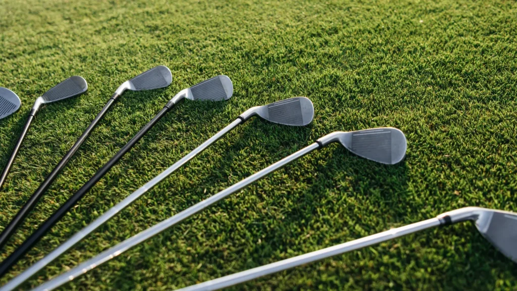 golf clubs on grass - Gameday Chatter Golf clubs on grass.