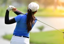 The Rise of Alternative Golf Formats for Fans Golfer hitting golf shot.