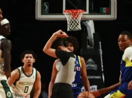 january 12 2024 in mexico city mexico referee during