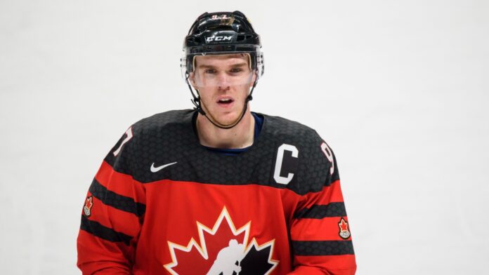 Connor McDavid, NHL hockey player.