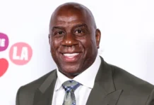 Magic Johnson warns about Victor Wembanyama’s zone defense against the Knicks Former American professional basketball player Magic Johnson Earvin Johnson Jr. smiling into the camera.