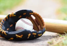 Austin Gomber joins Rangers’ minor league roster with spring invite Baseball glove, ball, and bat on the field.