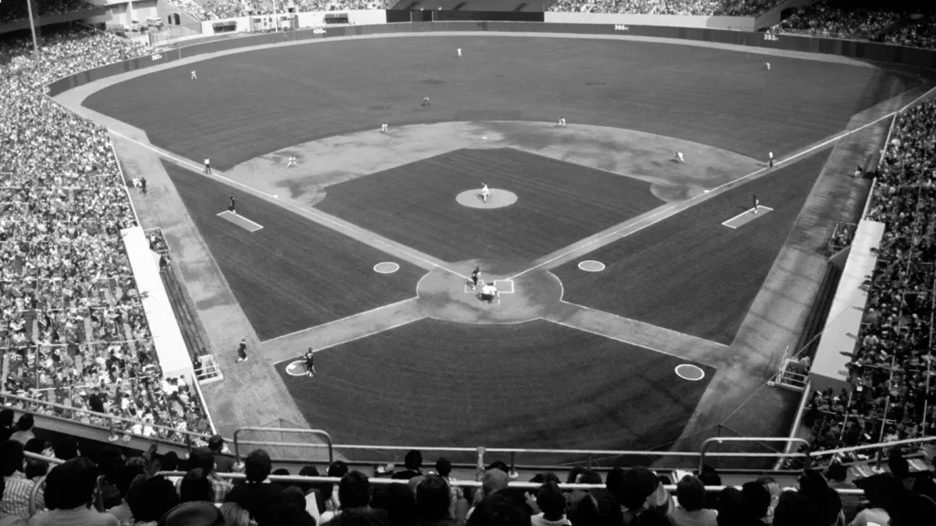 Old Yankee Stadium ballpark.
