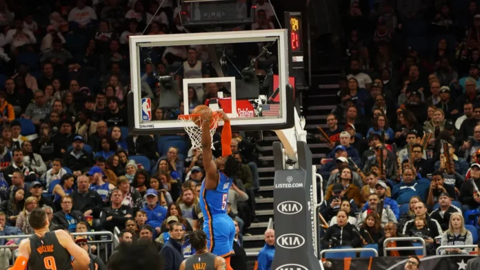 orlando magic host oklahoma city thunder at the amway center