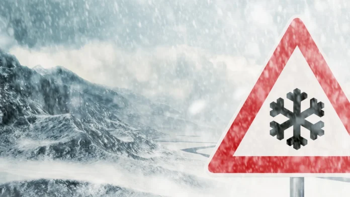 winter driving  snowfall