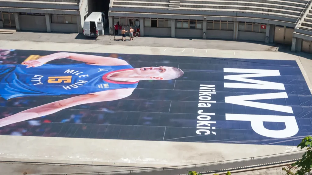 12052022 belgrade serbia preparations for the celebration for vining usa