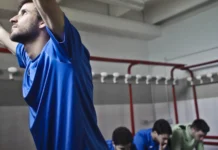 How NHL trade deadlines alter locker room chemistry 4 football players in the changing room