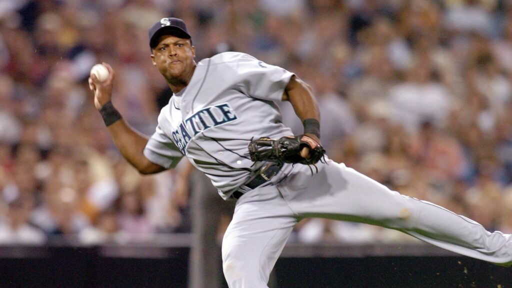 Adrian Beltre in action during a baseball match.