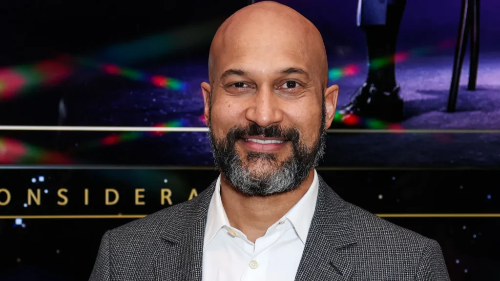 american actor comedian keeganmichael key arrives at the apple tv