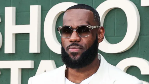american professional basketball player lebron james arrives at the los