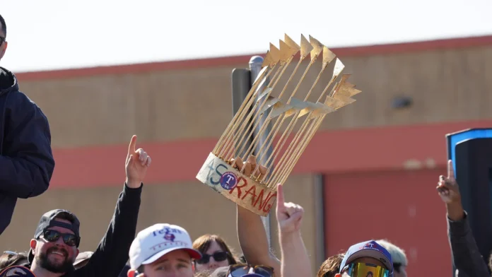 World Series trophy World Series trophy