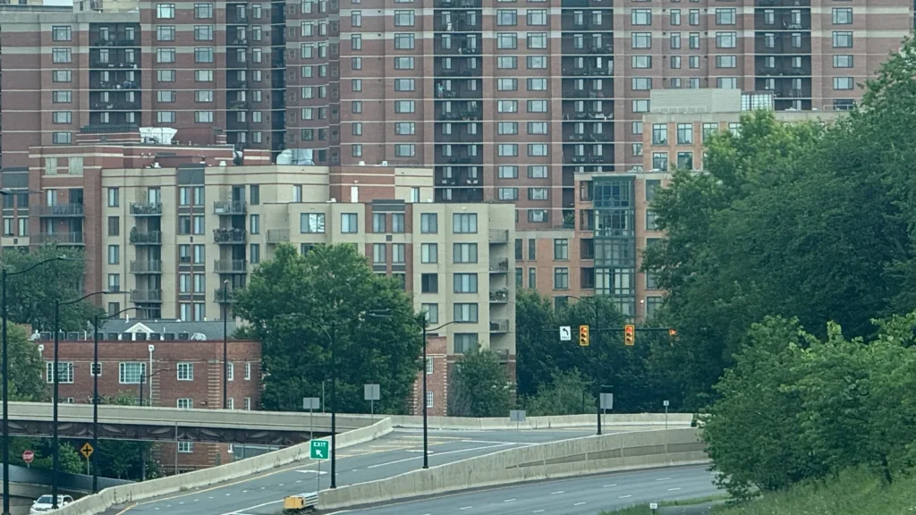 arlington va  jul 6 view of the city of