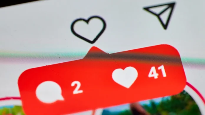 Instagram likes and comments notifications