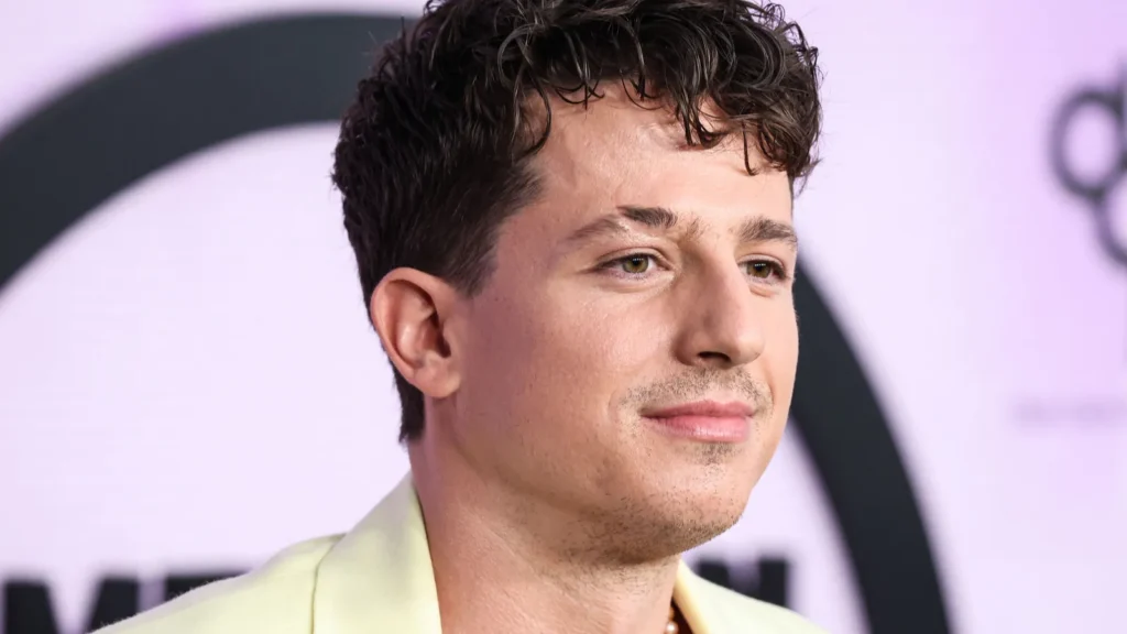 charlie puth arrives at the 2022 american music awards 50th