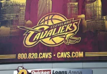 NBA scenario considers LeBron James’ return to Cleveland Cleveland Cavaliers banner