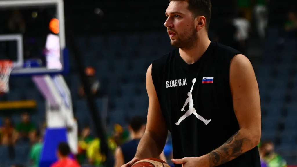 cologne germany  september 7 2022 luka doncic the basketball