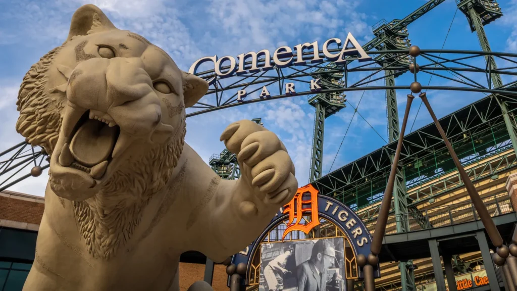 detroit mi  oct 6 2019 comerica park is the