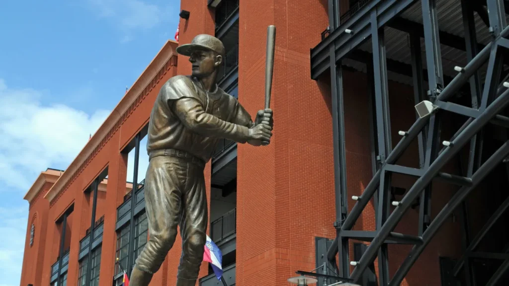 entrance of busch stadium