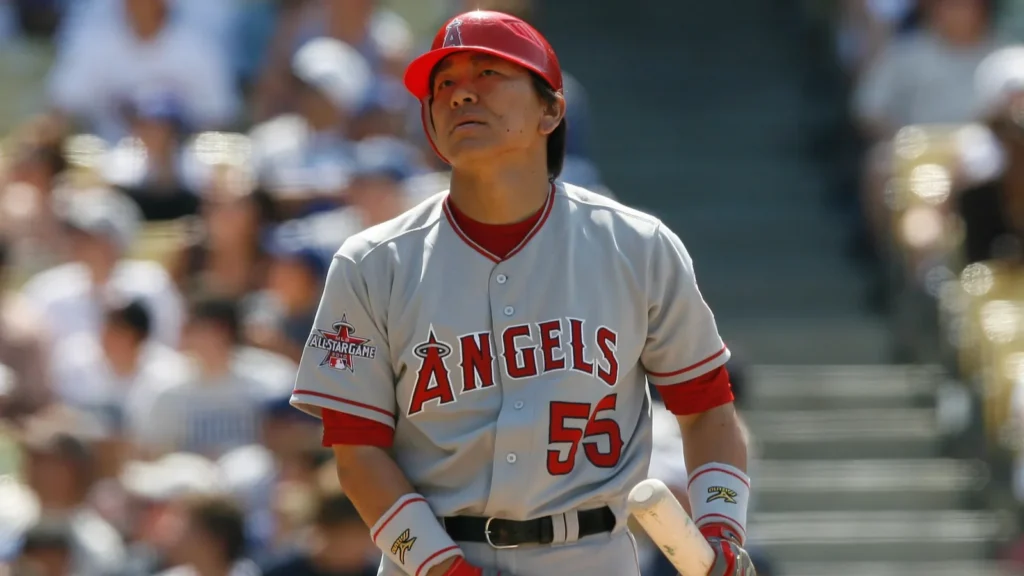 hideki matsui during the game
