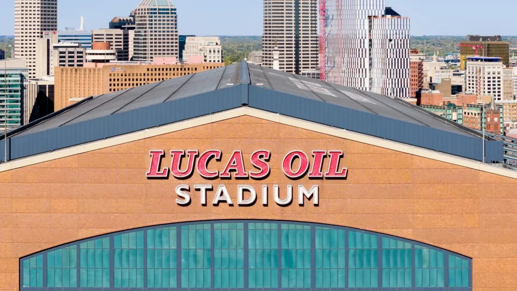 indianapolis in usa october 20 2025 lucas oil stadium