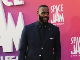 LeBron James at an event