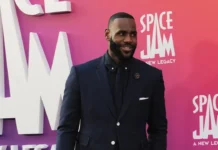 LeBron James at an event