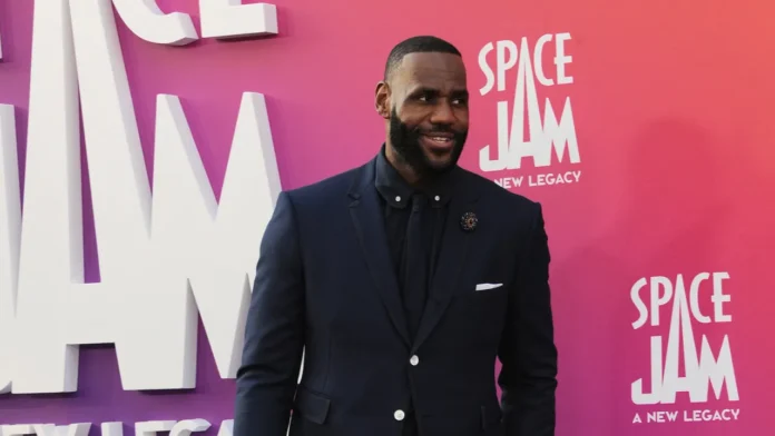 LeBron James at an event
