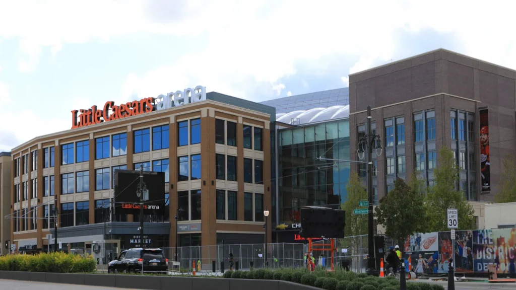 little caesars arena in detroit michigan