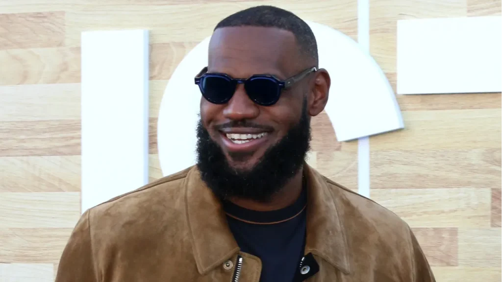 LeBron James at an event