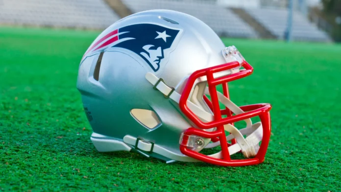 New England Patriots helmet