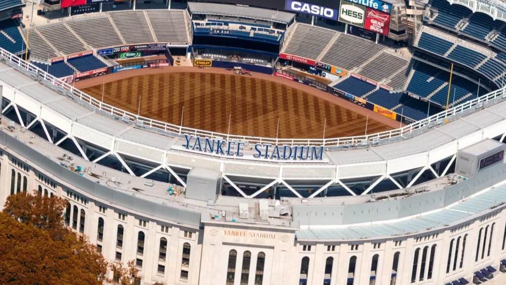 new york city may 22 2013 yankee stadium aerial