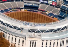 Yankee Stadium aerial view