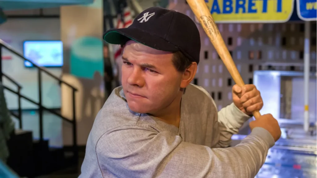 new york usa  september 27 2013 babe ruth wax