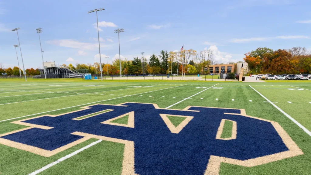 notre dame in usa  october 25 2024 ricci family