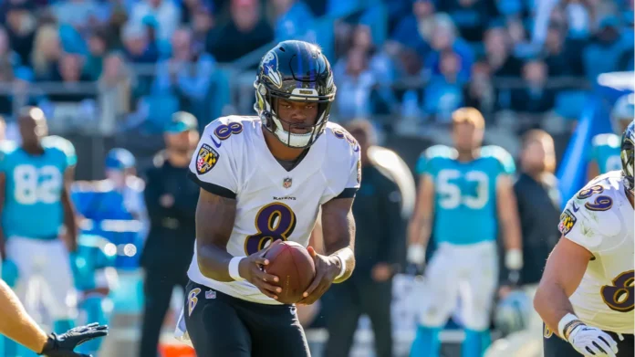 Quarterback Lamar Jackson