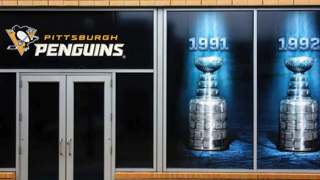pittsburgh may 20 2023 posters on display at ppg paints