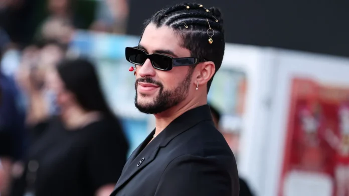 puerto rican rapper bad bunny benito antonio martnez ocasio wearing Bad Bunny at the Grammys