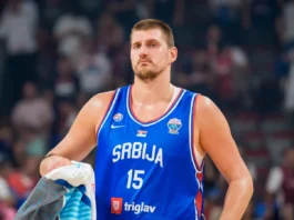Nikola Jokic during a match.