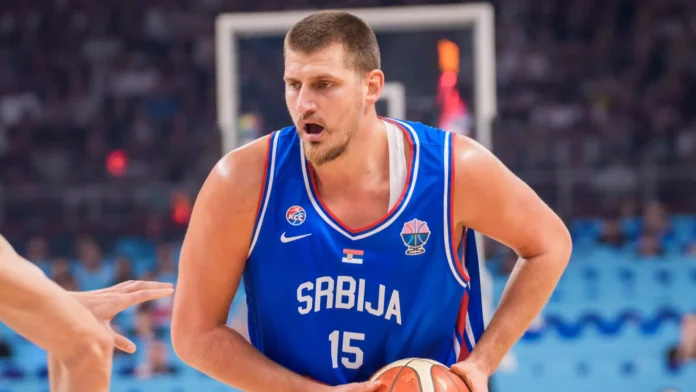 riga latvia 30th august 2025 nikola jokic during fiba eurobasket